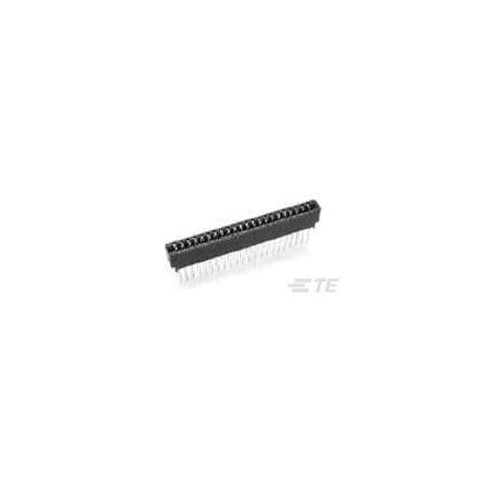 Te Connectivity Card Edge Connector, 44 Contact(S), 2 Row(S), Female, Straight, Solder Terminal 2-1437267-9